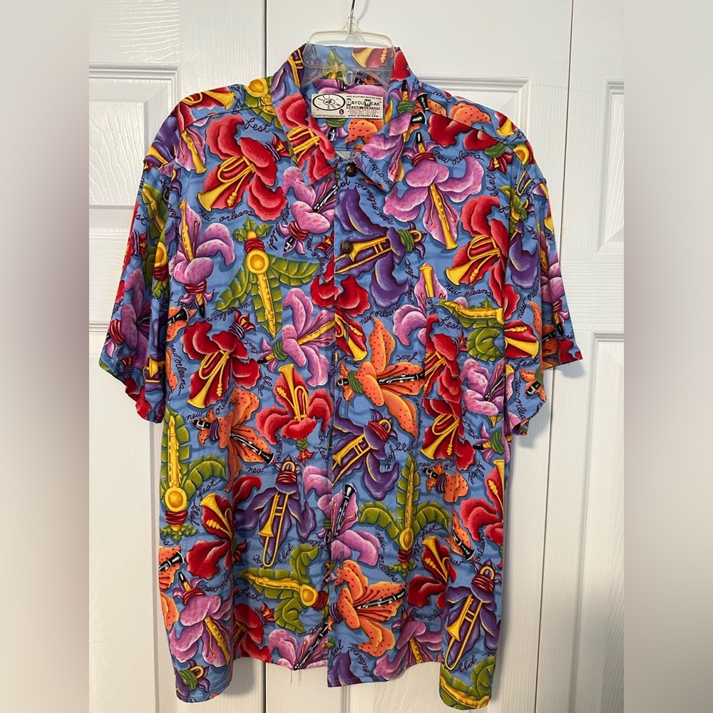 Bayou Wear Men’s Fancy Button up shirt